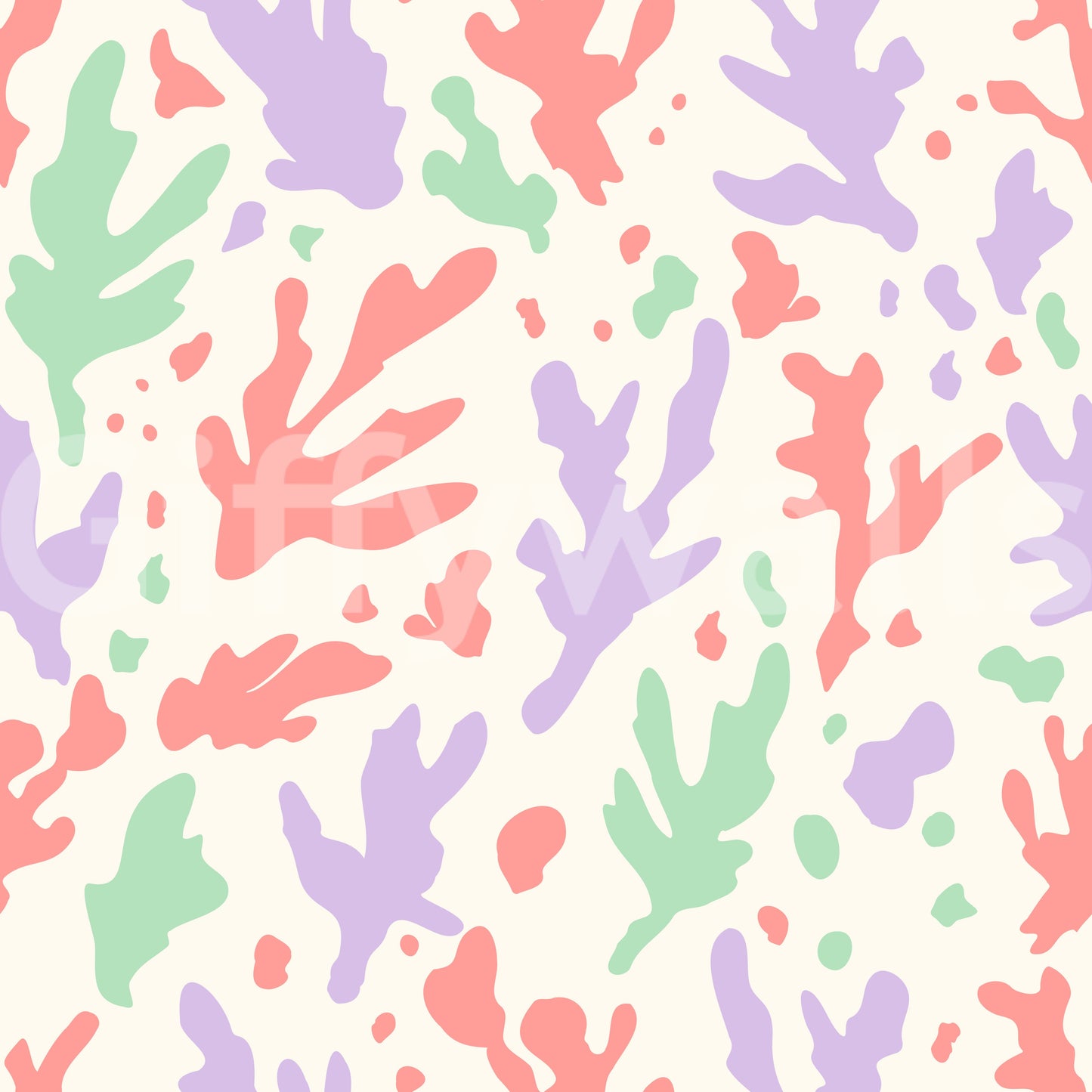 Modern Matisse Inspired Cutouts Wallpaper