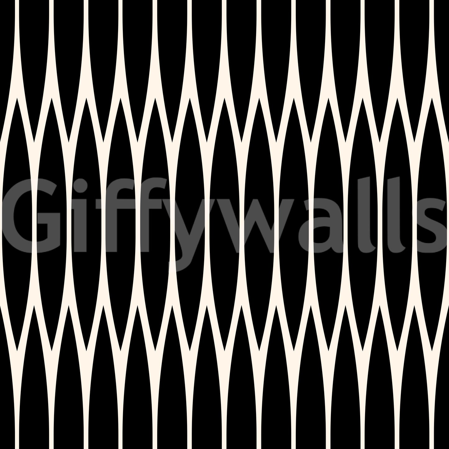 Minimalist Vertical Geometric Lattice Wallpaper
