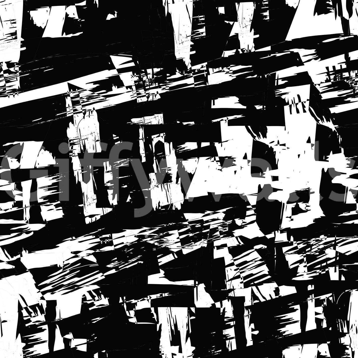 Stark Graphic Ink Strokes Wallpaper