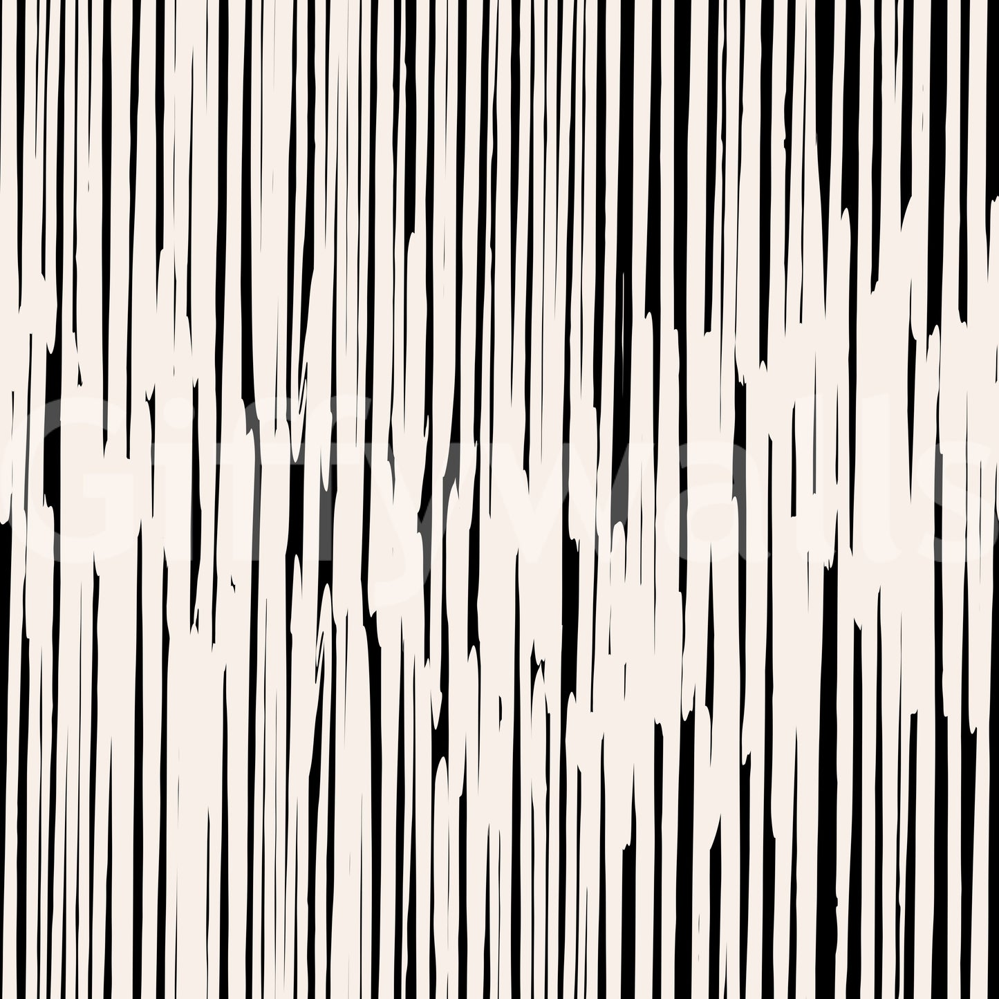Monochrome Vertical Brushstroke Wallpaper