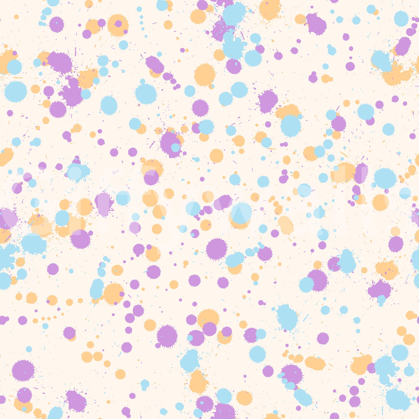 Painterly Dot Composition Wallpaper