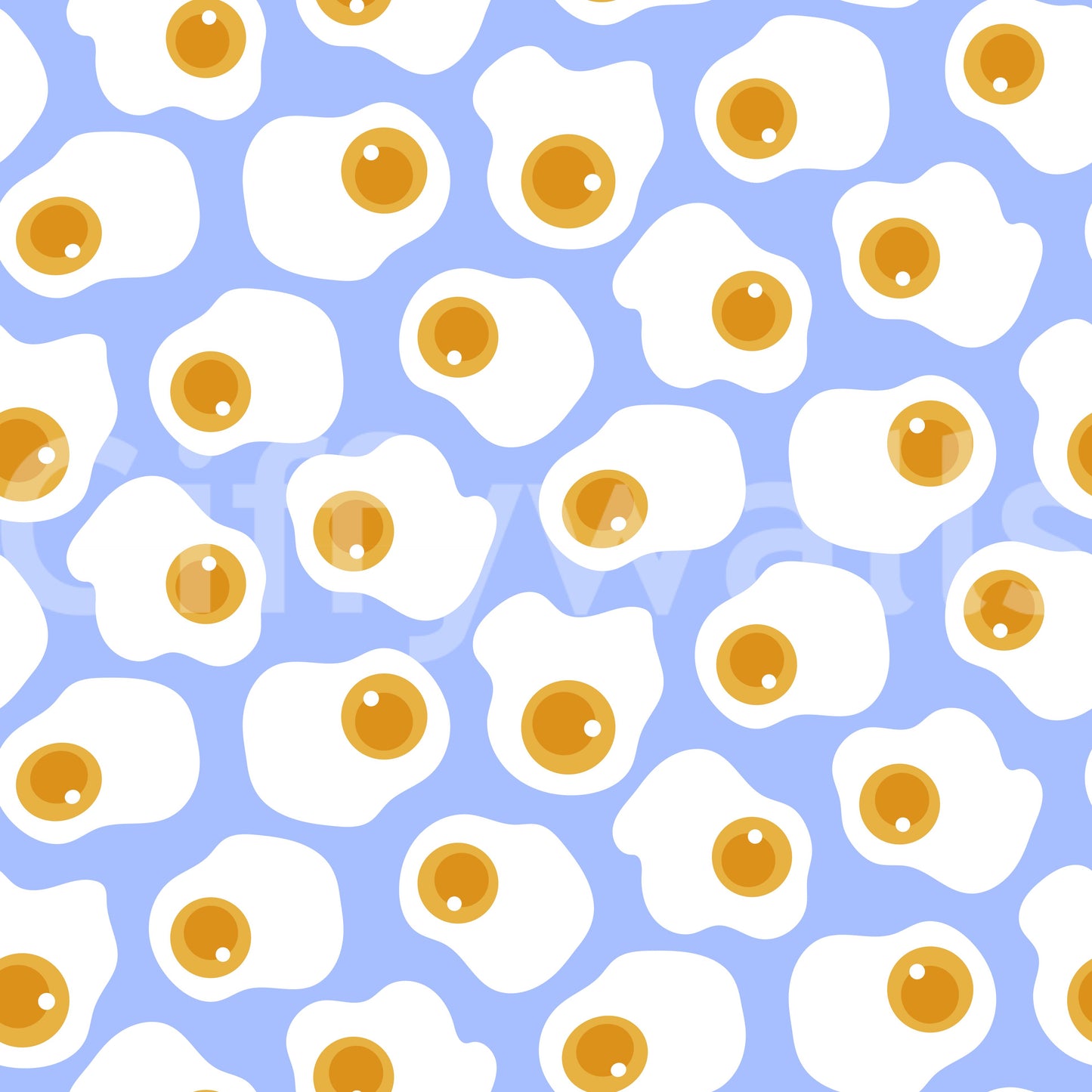 Minimalist Egg Scatter Art Wallpaper