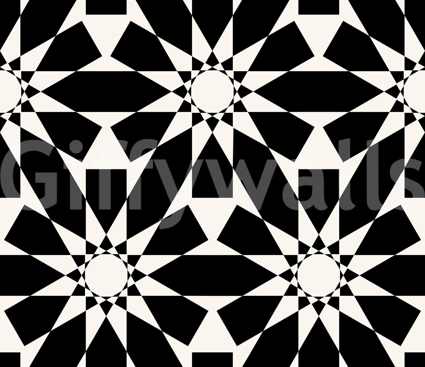 Minimalist Star Tile Wallpaper Pattern Wallpaper