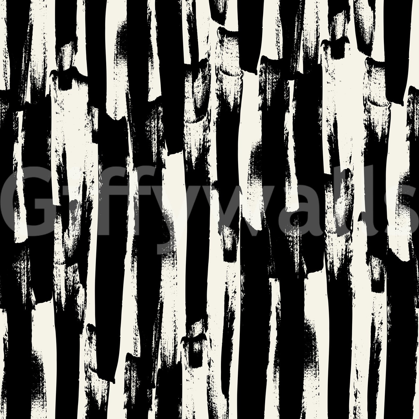 Minimalist Vertical Painterly Line Art Wallpaper