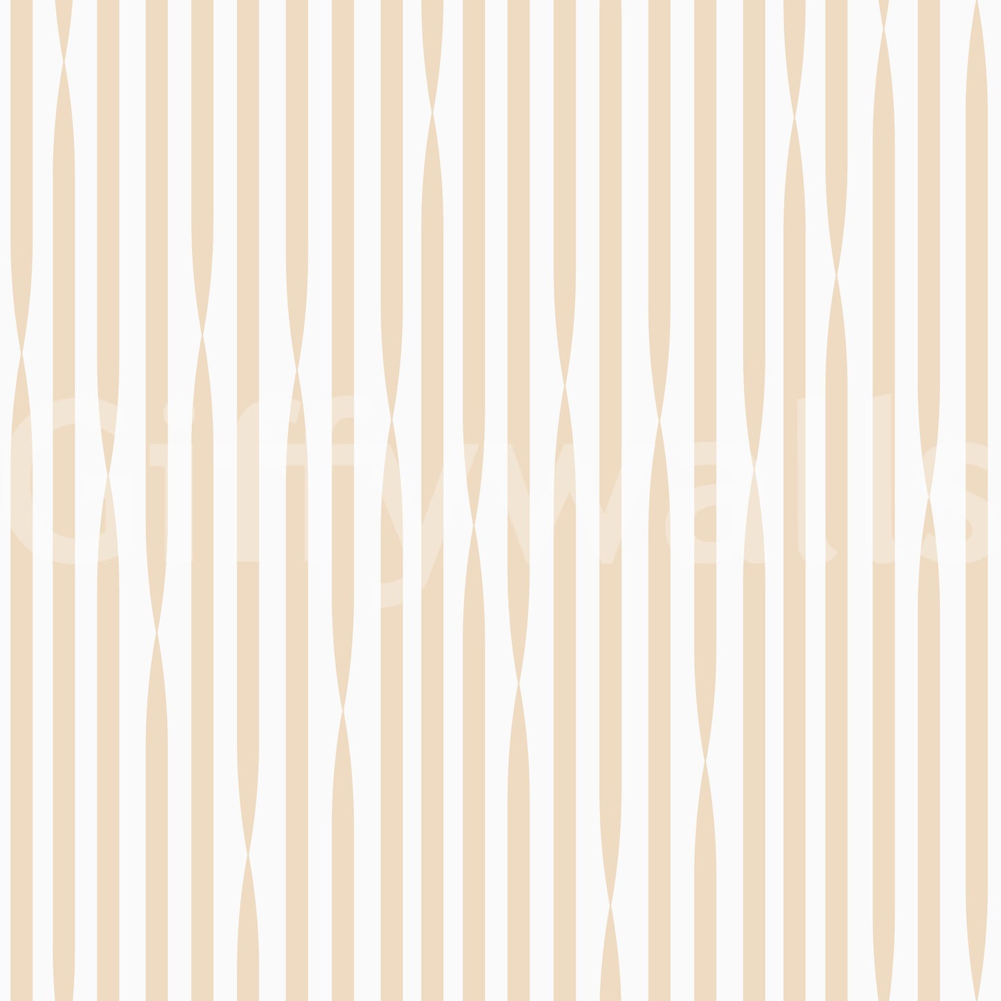 Cream and Beige Interlocking Stripes Wallpaper