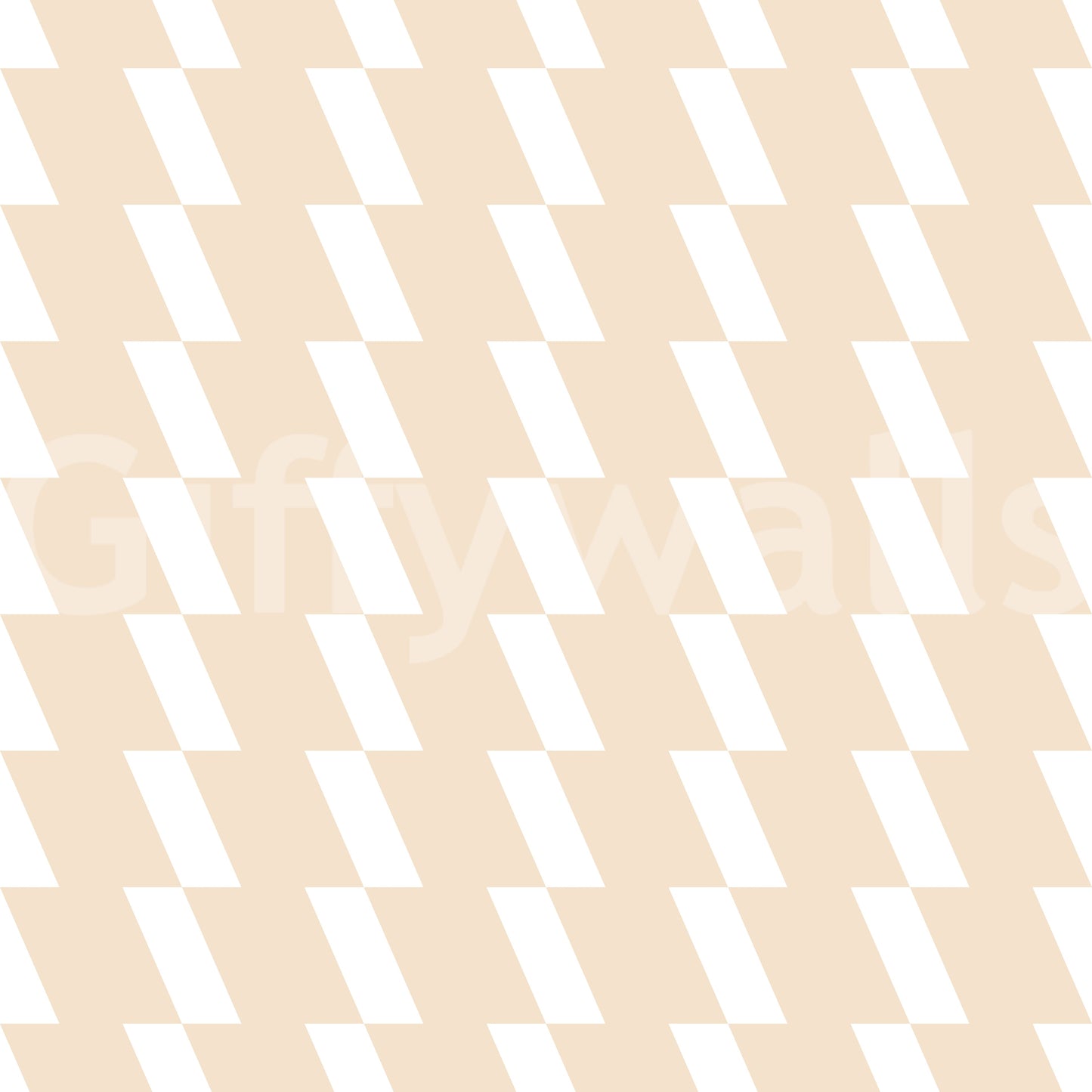 Abstract Cream Diagonal Flow Wallpaper