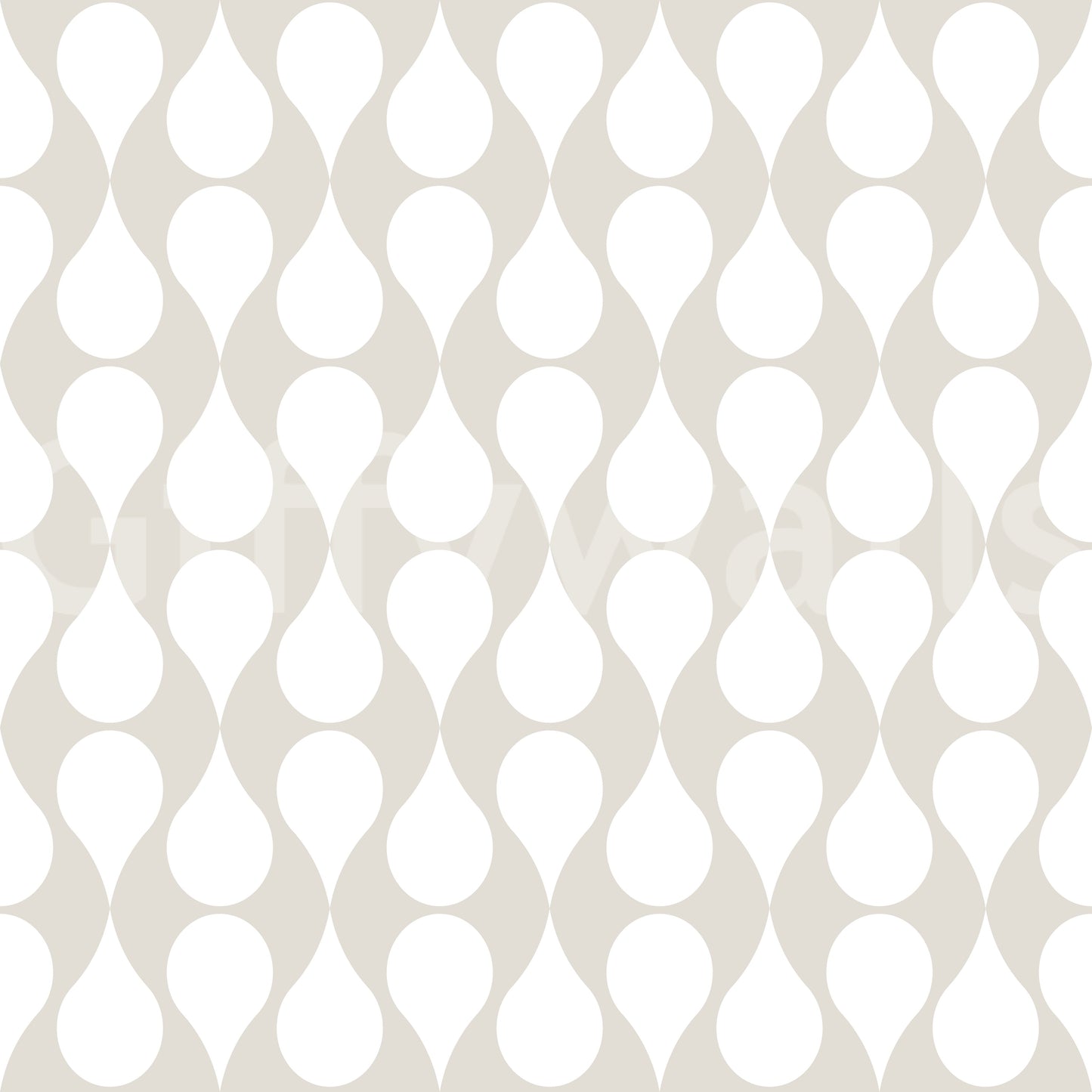 Minimalist Soft Geometric Curve Pattern Wallpaper