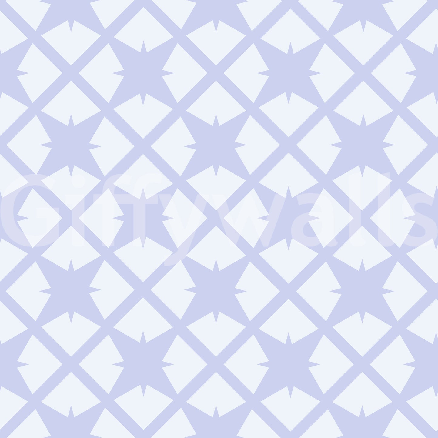 Minimalist Starburst Lattice Wallpaper