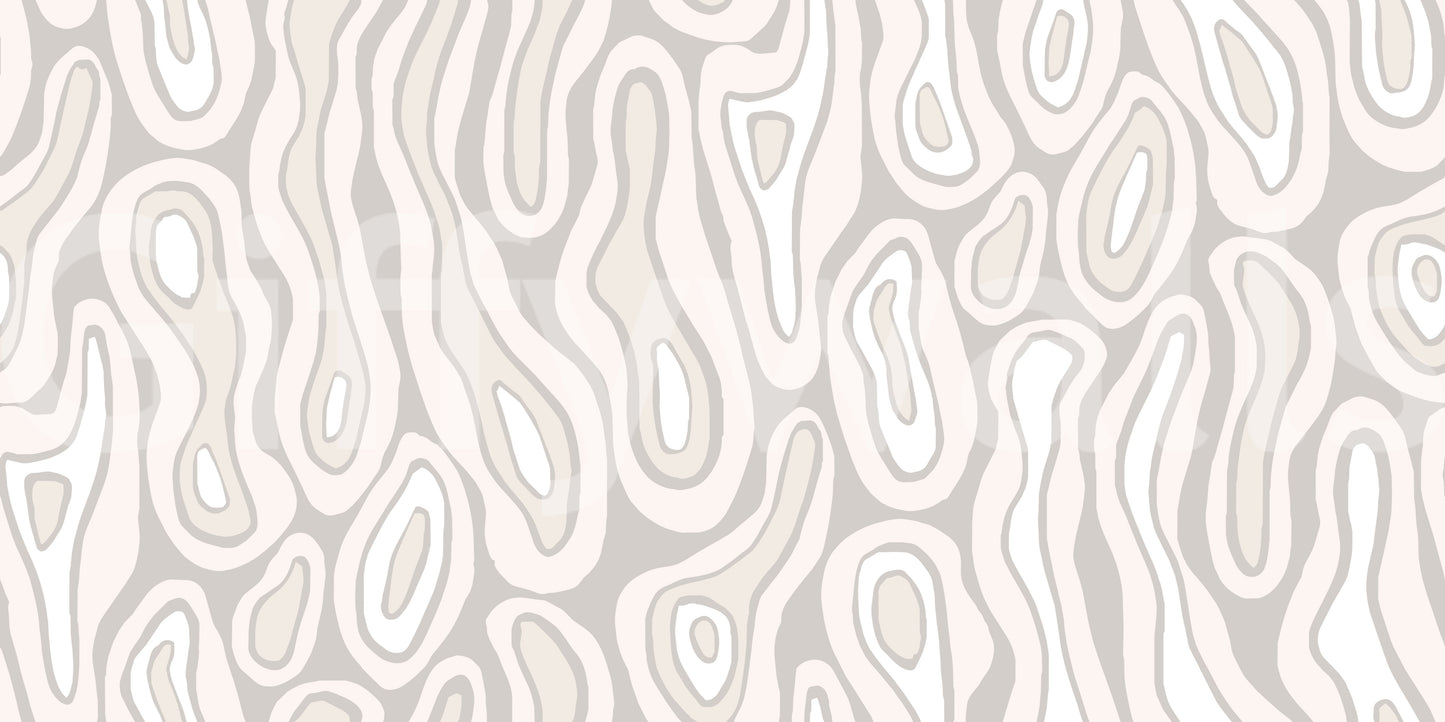 Abstract Organic Sandstone Lines Wallpaper