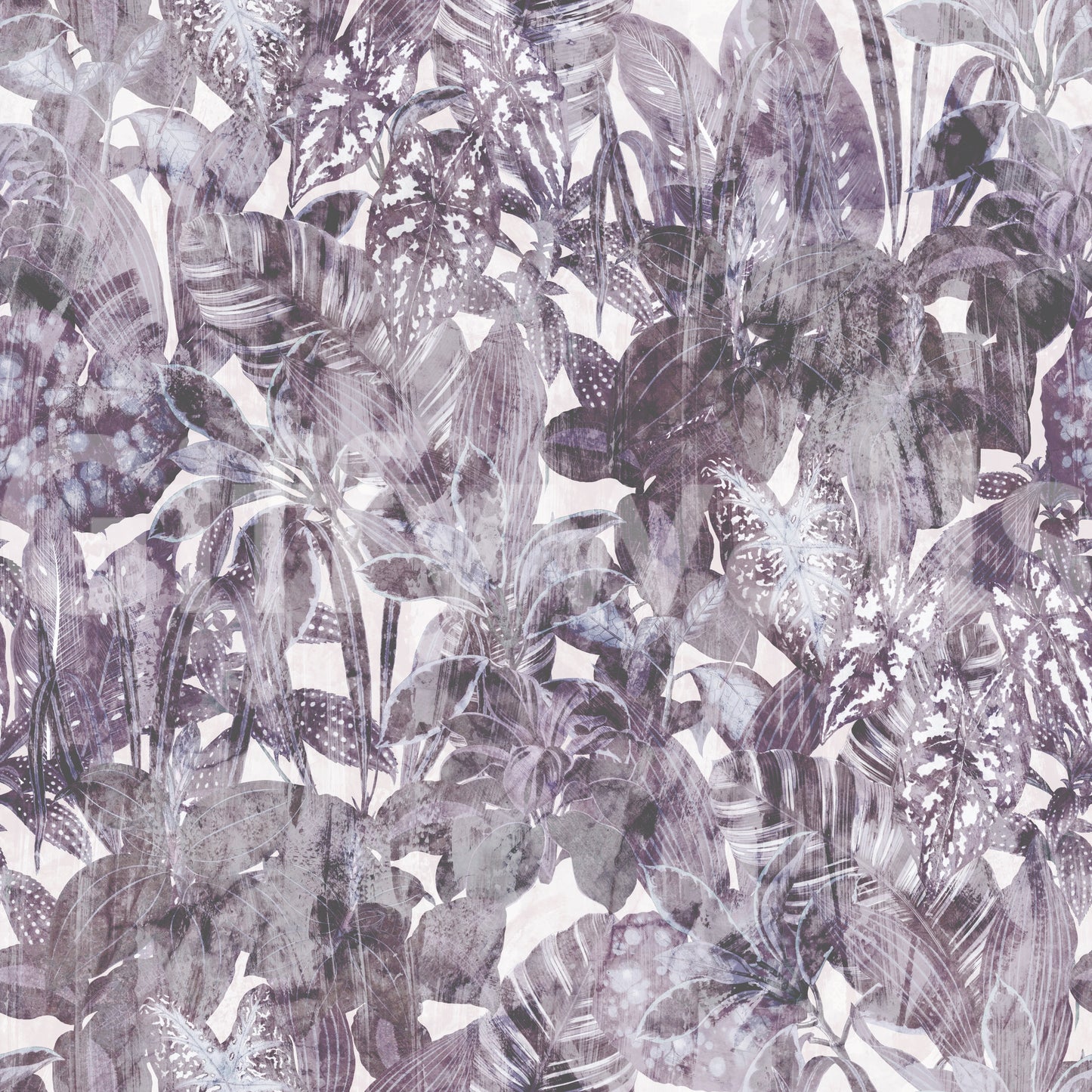 Monochromatic Foliage Serenity Wallpaper