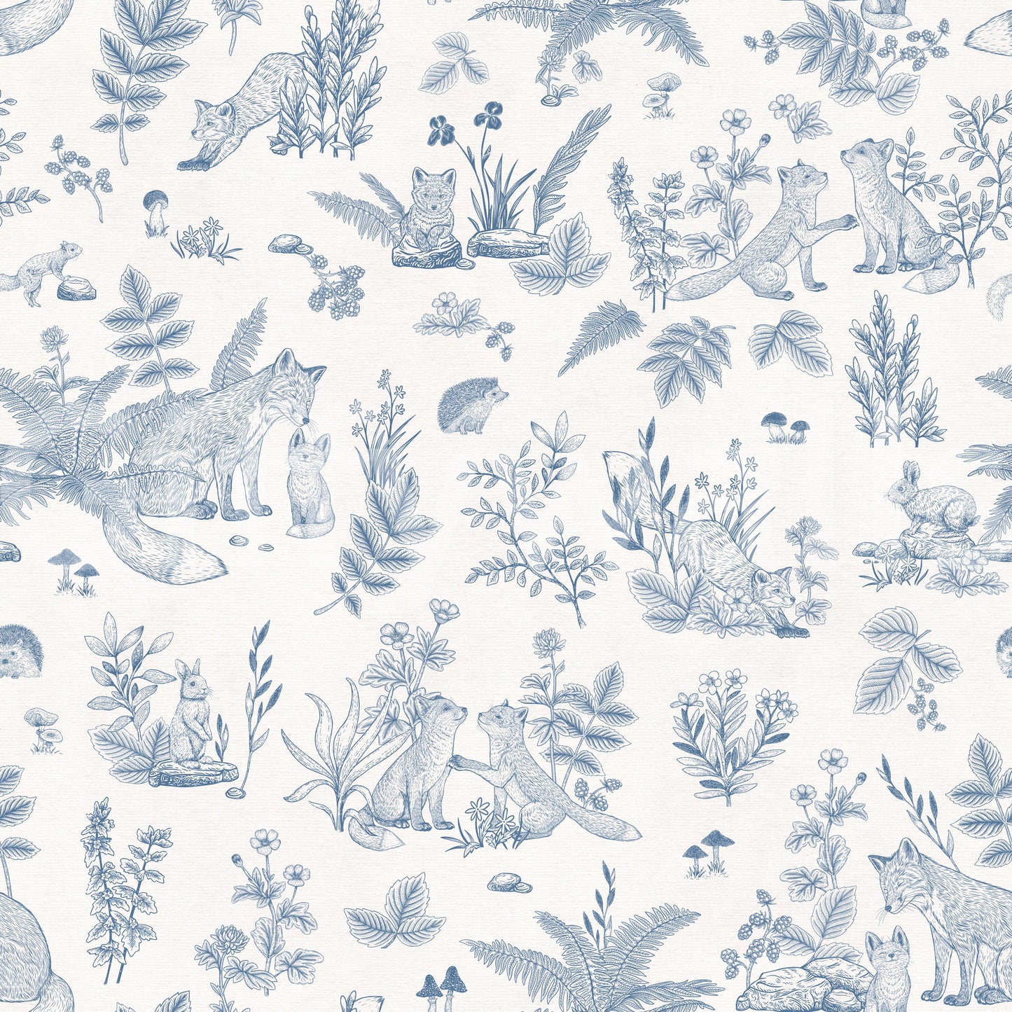 Enchanted Forest Sketch Wallpaper