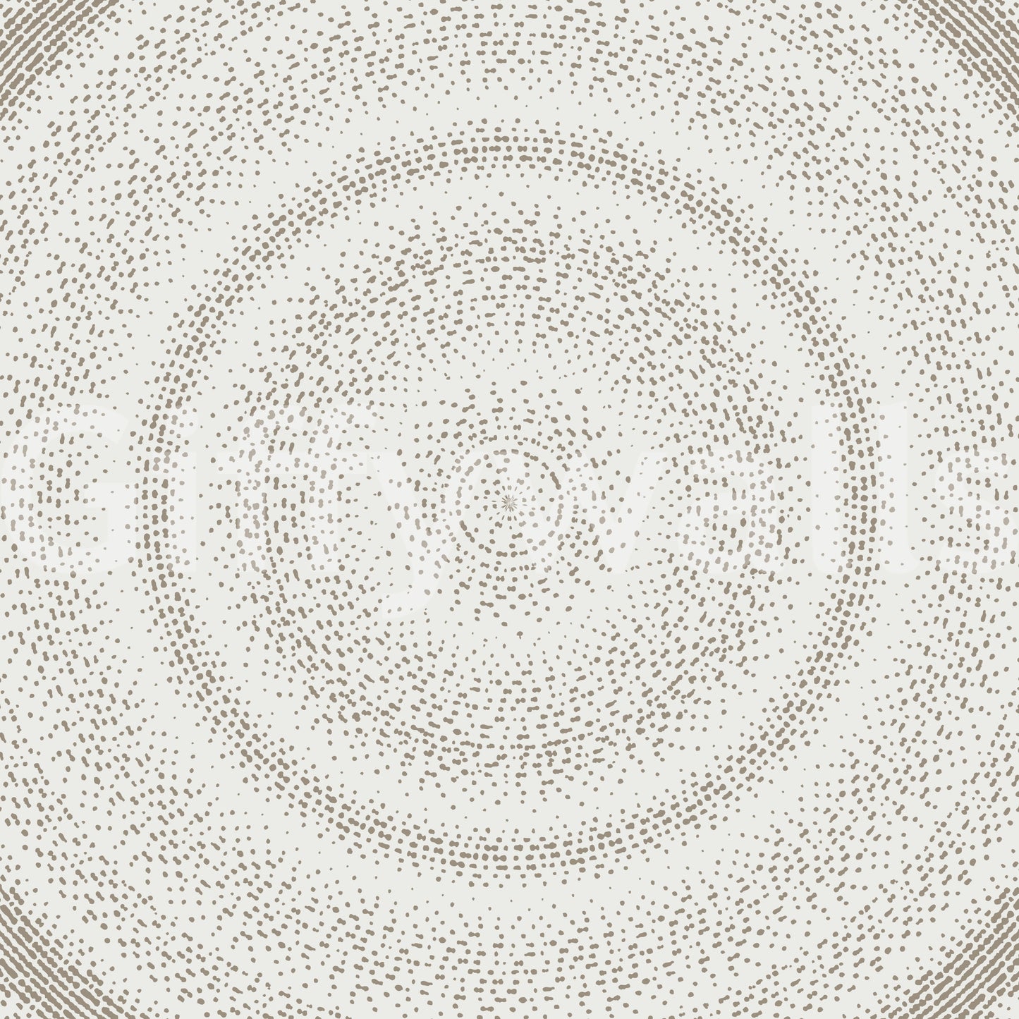 Minimalist Dot Ripple Pattern Wall Mural