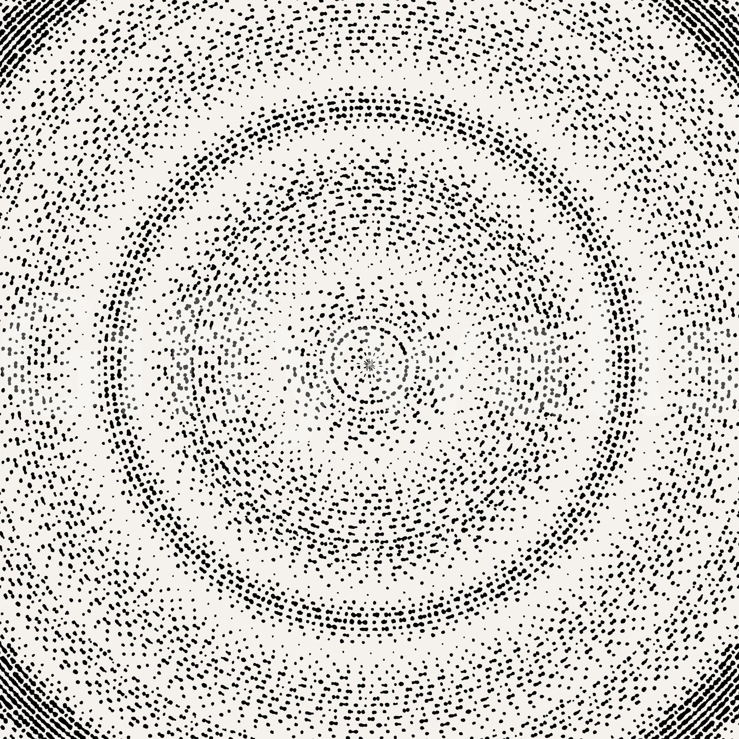 Celestial Dotted Drip Circle Wall Mural