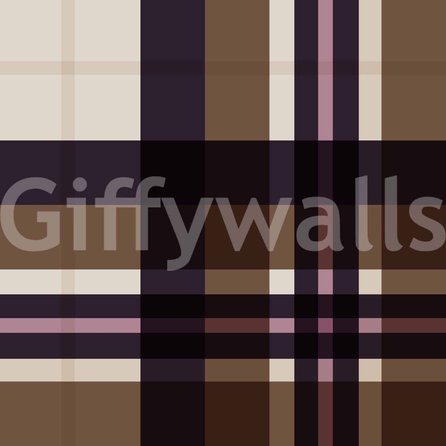 Classic Tartan Plaid Print Wallpaper