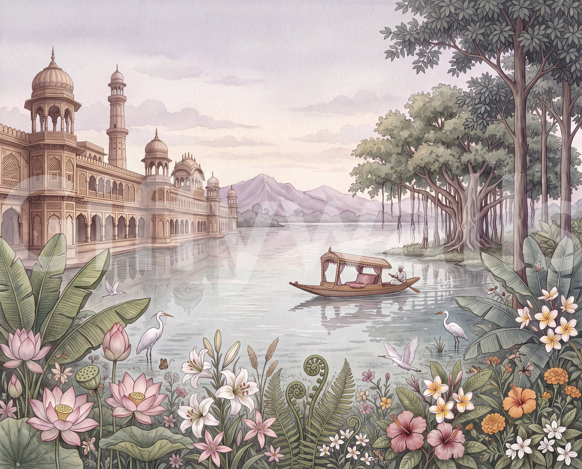 The Palace of Serene Waters Wall Mural - RJM04