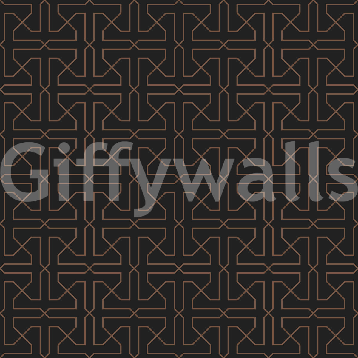 Abstract Geometric Traceries Wallpaper