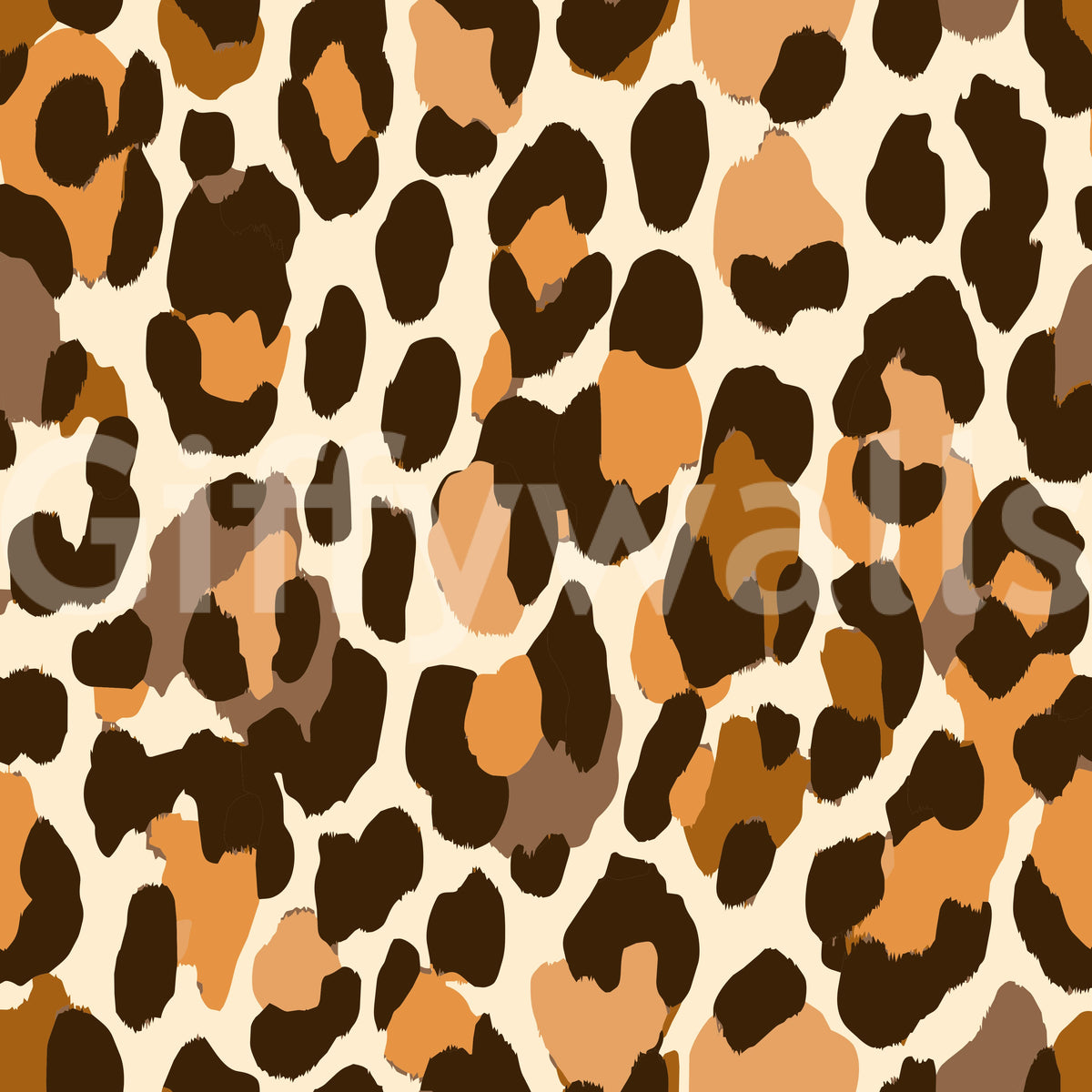 Classic Spotted Animal Print Wallpaper