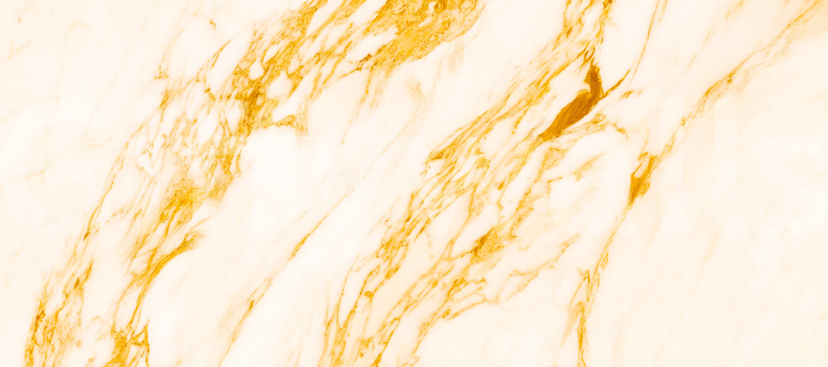 Golden Veined Marble Slab Wall Mural