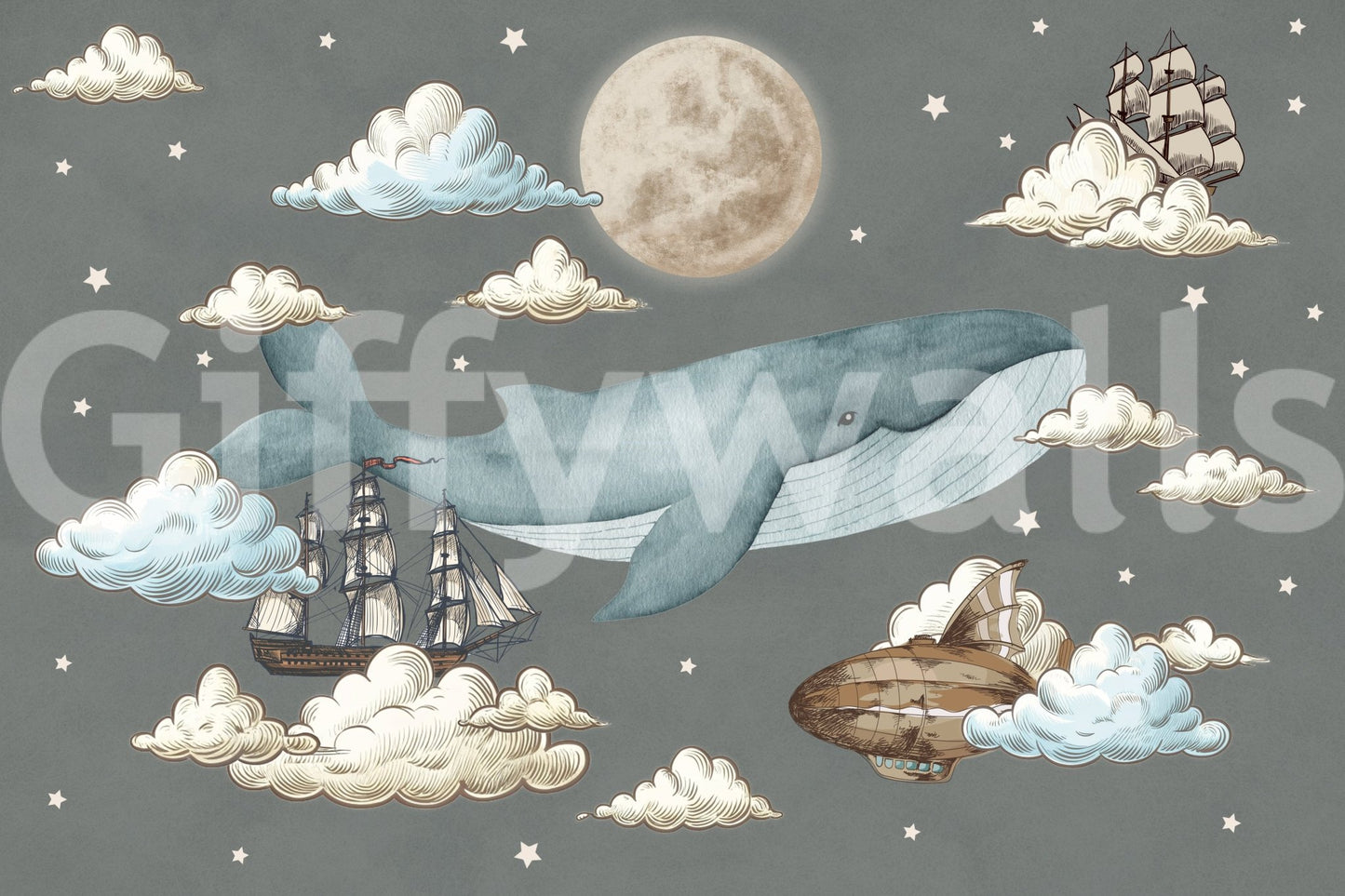 The overall mood is magical and calm.