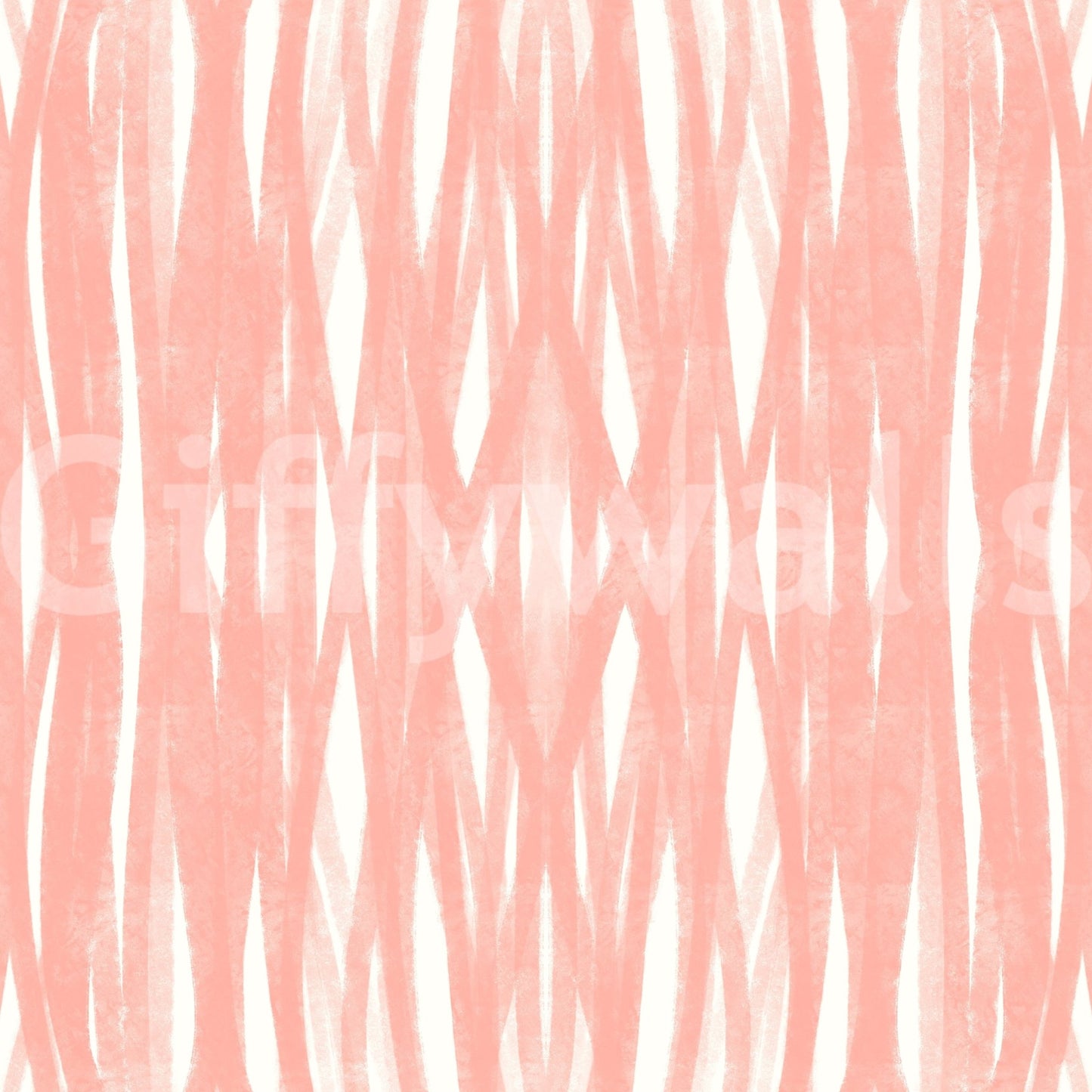 Modern wallpaper mural with soft hues