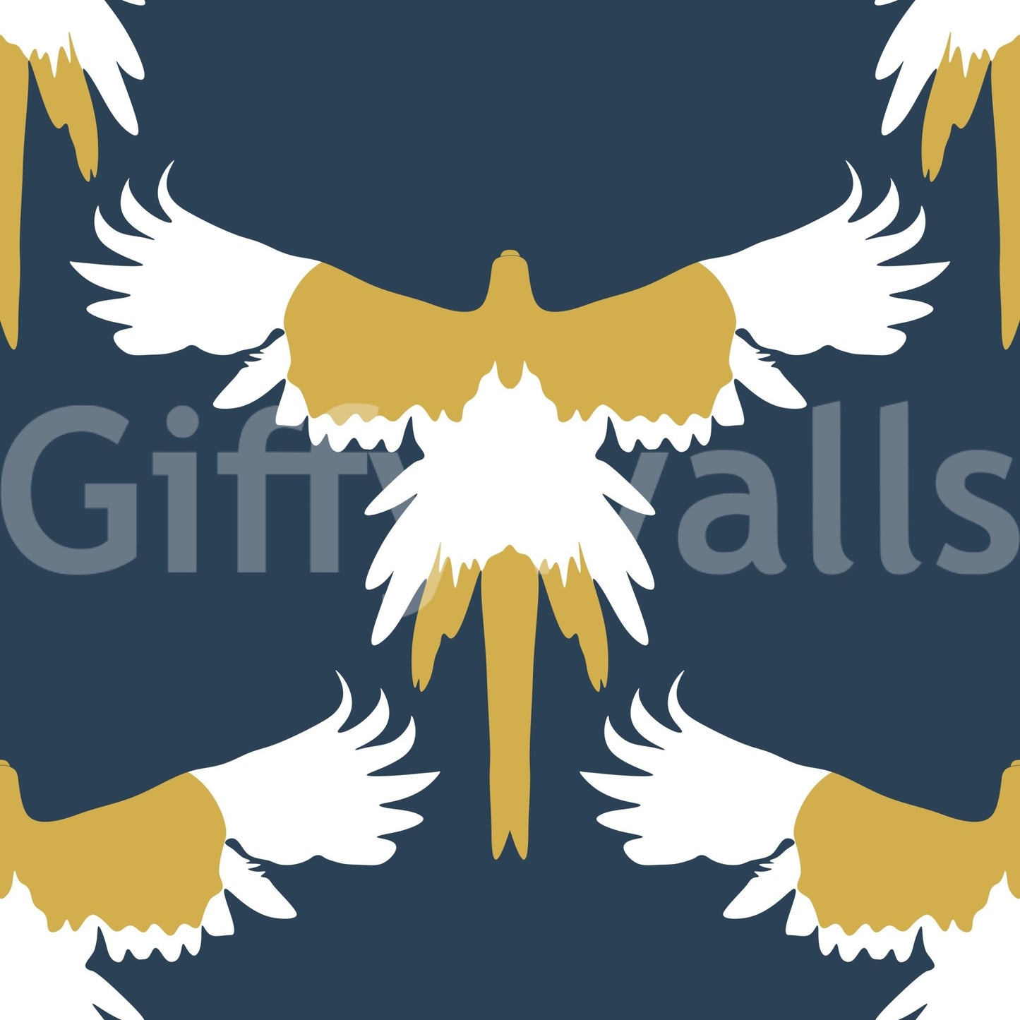 Lively nature wallpaper mural