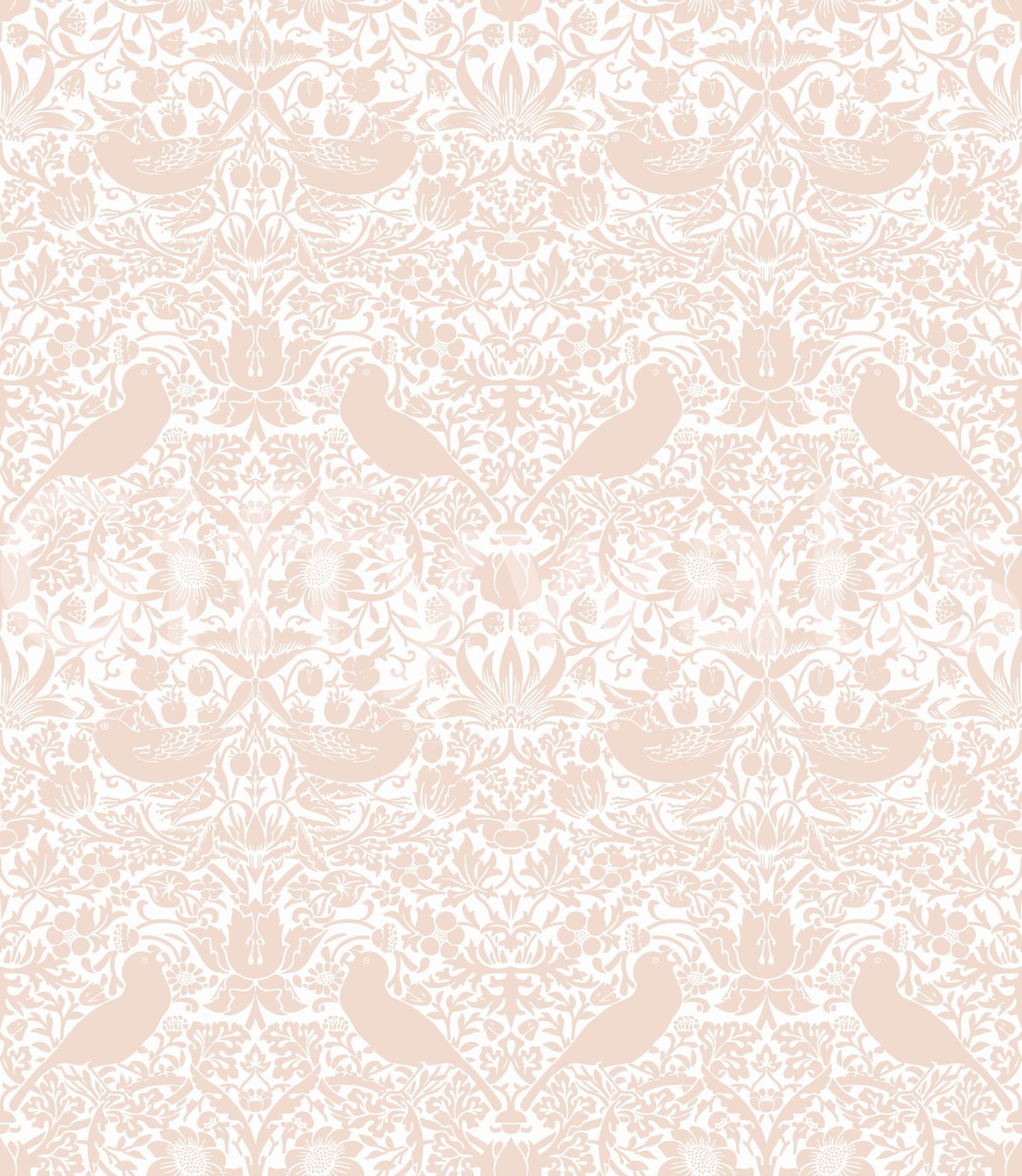 The wallpaper has a smooth, non-reflective matte finish.