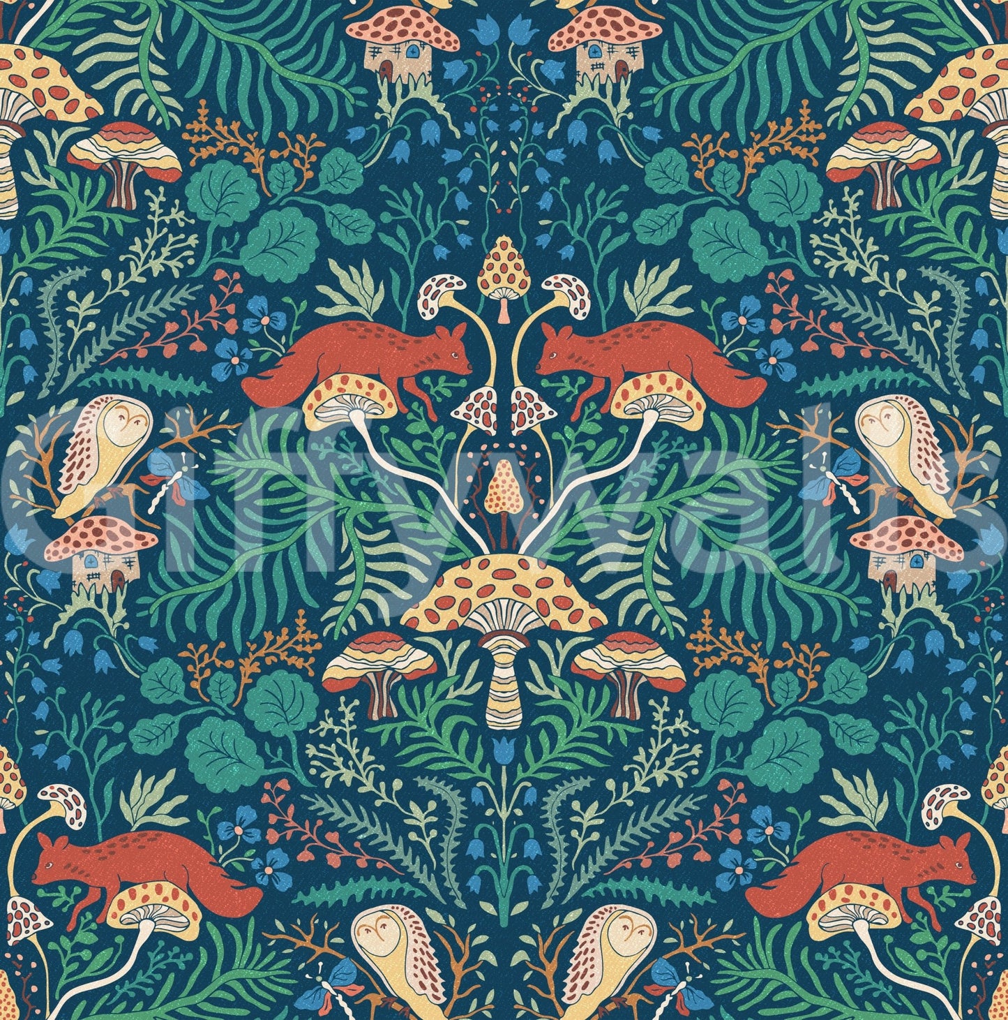 Captures the essence of the hidden beauty of the forest.