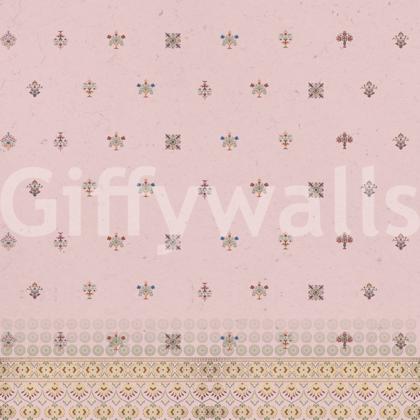 The style is a soft-focus illustration or a painterly design.