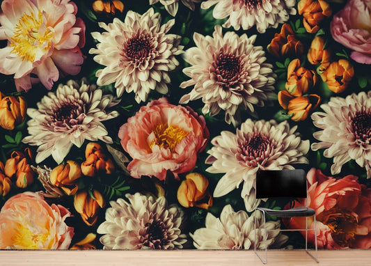 floral wallpaper