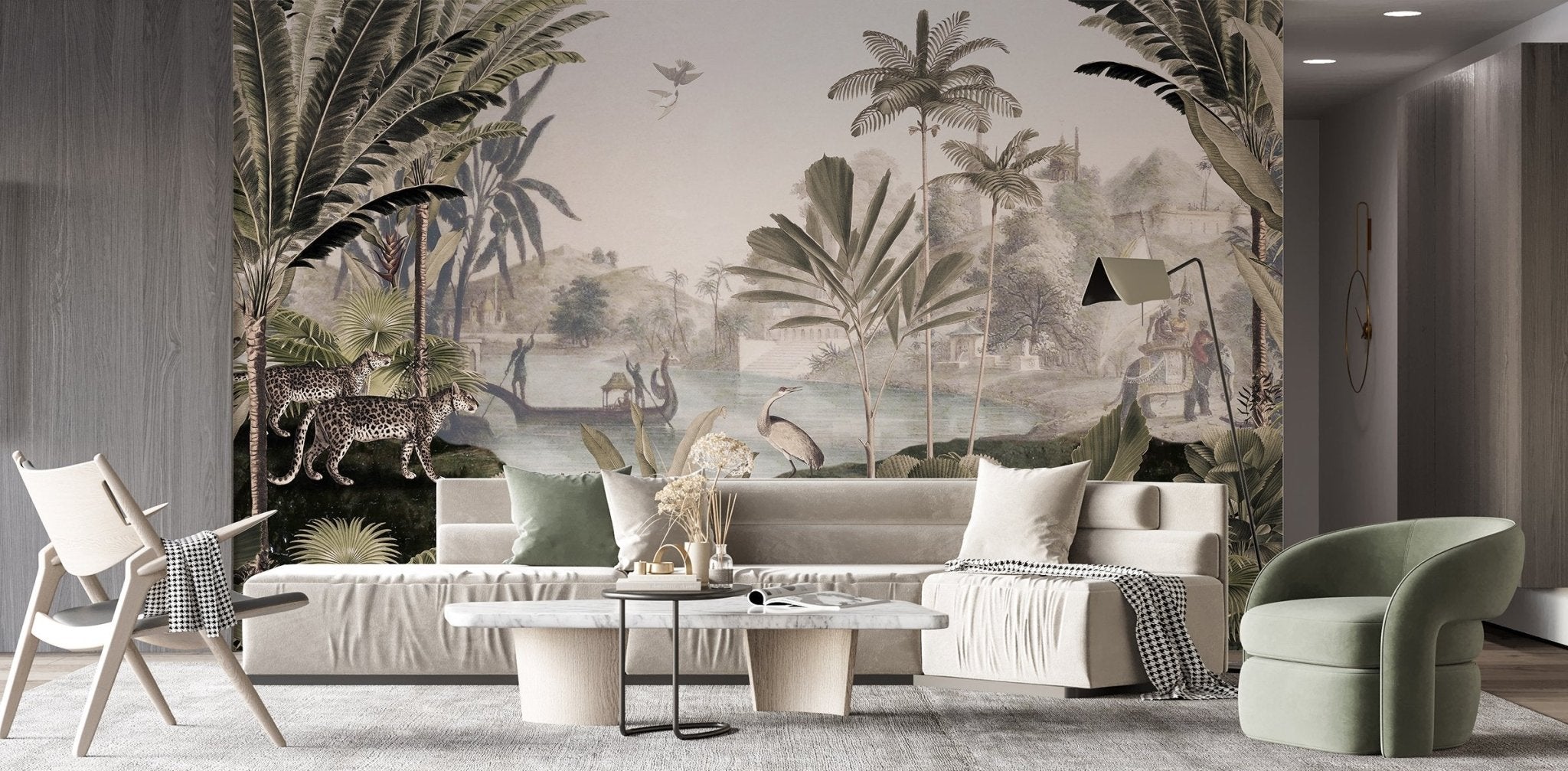 Living room wallpaper ideas to elevate your home decor