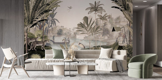 living room wallpaper