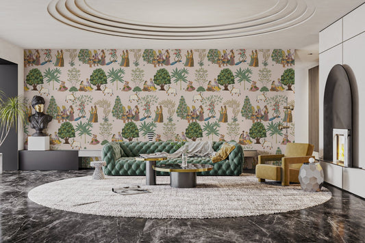 Indian wallpaper murals