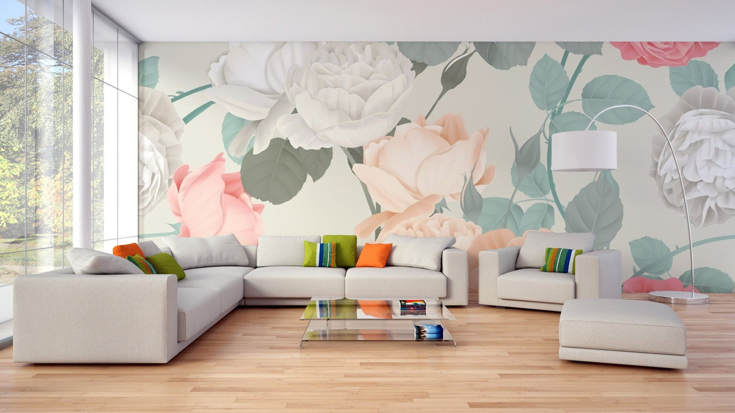 floral wallpaper