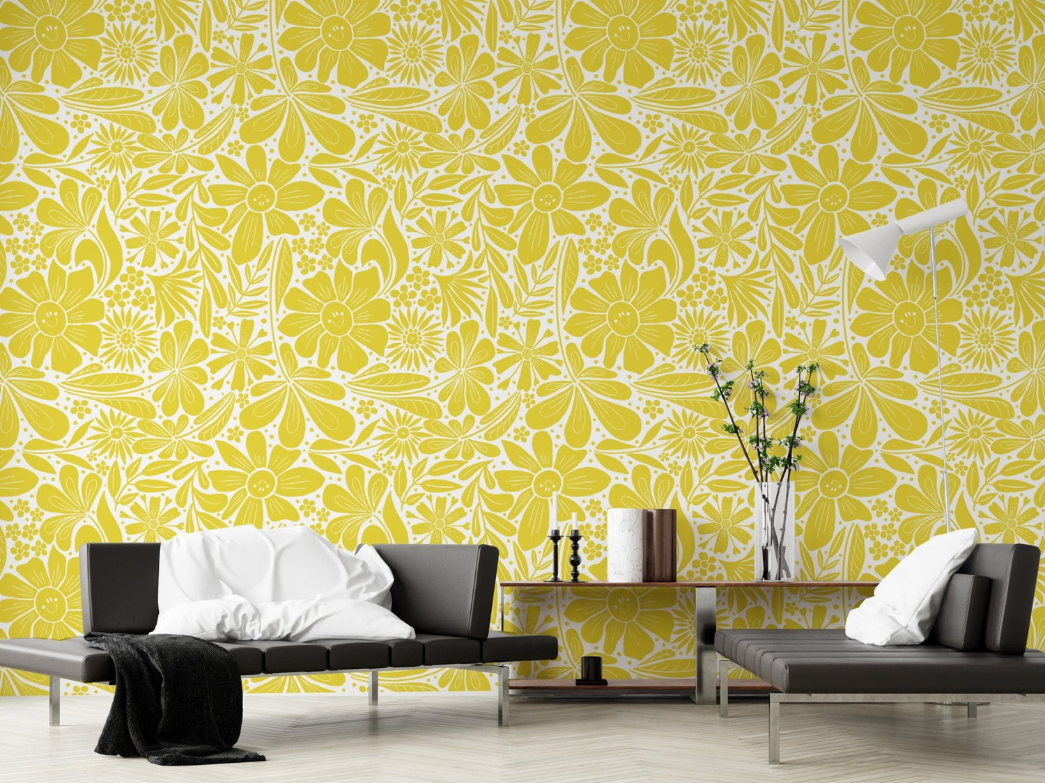 yellow wallpaper