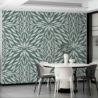 Green Zenith Leaves wallpaper pattern

