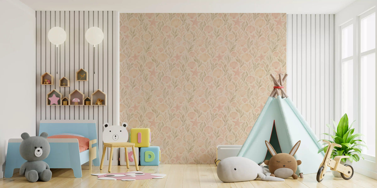 Seashell Garden Wallpaper⁠