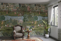 Heritage inspired garden tales wallpaper


