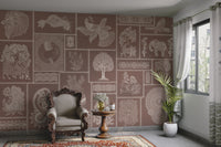 Indian tribal elements in fusion style

