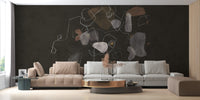 Vibrant enigmatic cosmic wallpaper mural for bedrooms