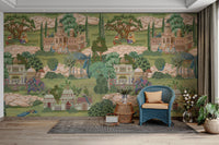 Royal courtyard story theme wallpaper

