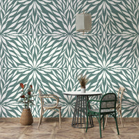 Zenith Leaves nature-inspired wallpaper

