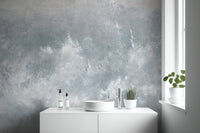 Abstract Cloudy Concrete Wallpaper Mural
