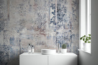 Industrial vintage brick wallpaper print
