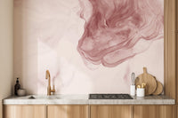 Elegant brown watercolor abstract wallpaper design