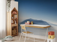 Hilltops view wall mural art
