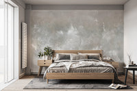 Weathered concrete style wallpaper design

