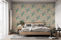 Spring Elegance Floral wallpaper creating a timeless floral retreat.




