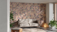 Romantic multicolor flowers wall murals
