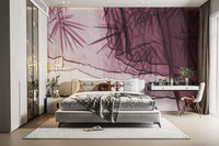 Nature-inspired bamboo wallpaper design
