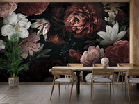 Floral Elegance Wall Mural - Giffywalls
